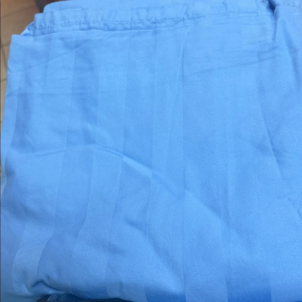 Charter Club Ocean Blue Cotton King Sheet Set & Cases